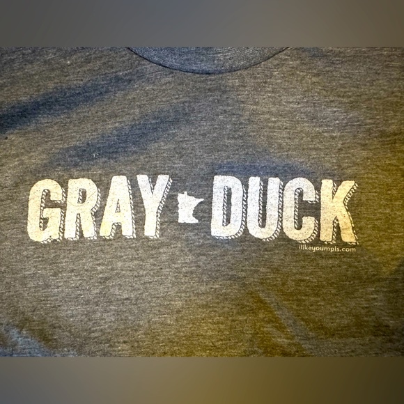 NWOT - Minnesota T-Shirt - “Gray Duck” (L) - Picture 4 of 7